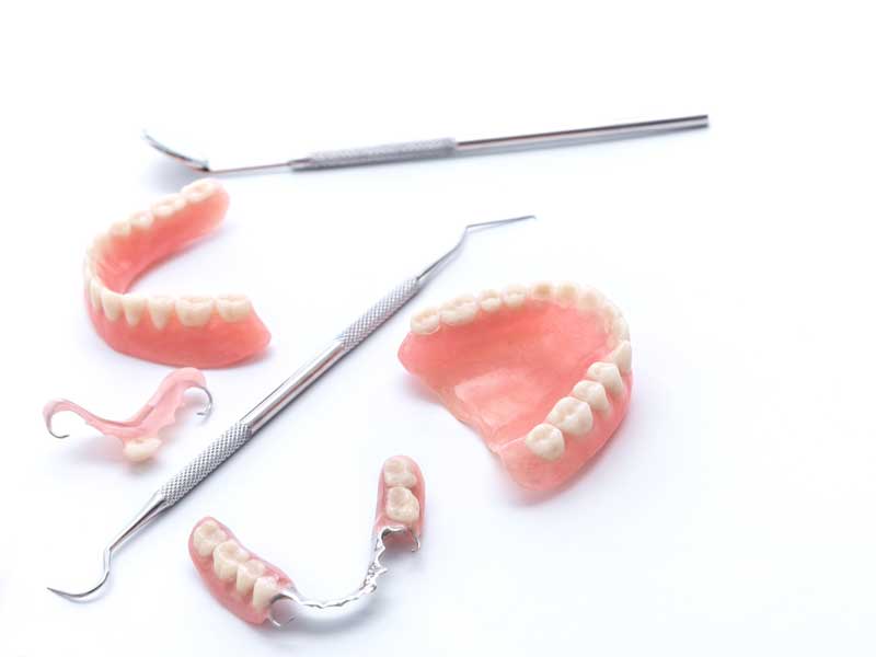 Dummy Teeth and Dental Tools
